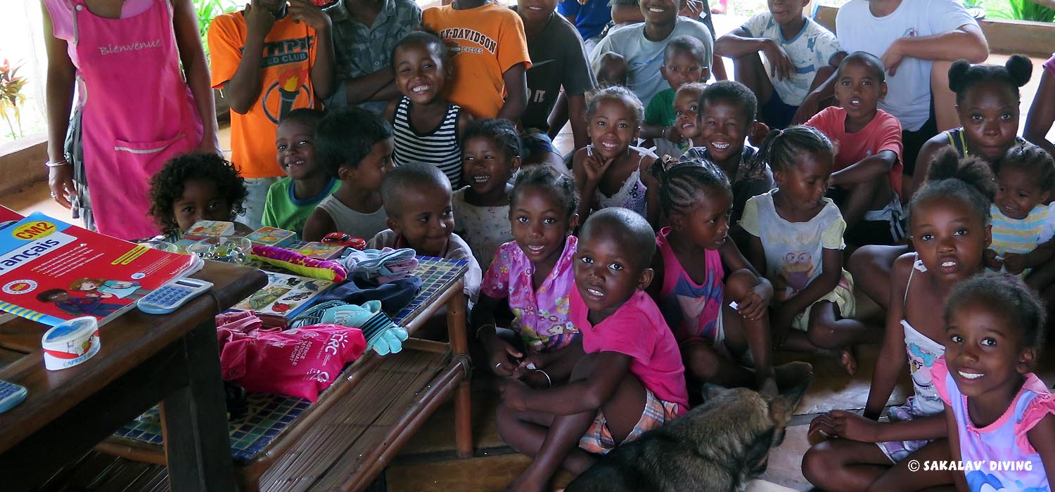 écologie et sensibilisation des enfants à Nosy Be